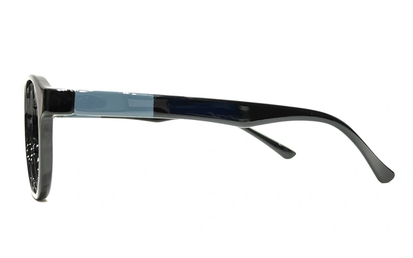U Eyewear Full Rim Flexible Frame MDN-851 - SHINE BLACK