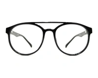 U Eyewear Full Rim Flexible Frame MDN-849 - SHINE BLACK