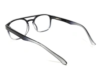 U Eyewear Full Rim Flexible Frame MDN-850 - BLACK/GRAY