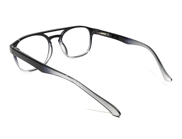 U Eyewear Full Rim Flexible Frame MDN-850 - BLACK/GRAY
