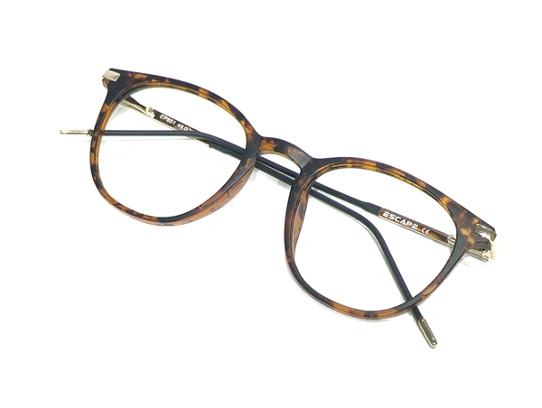 ESCAPE Round Full Rim MDN-EP851 - BROWN TORTOISE