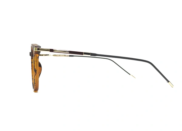ESCAPE Round Full Rim MDN-EP851 - BROWN TORTOISE