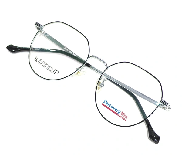 Discovery Metal Full Rim MDN-7737 - BLACK/SILVER