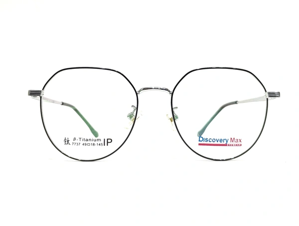 Discovery Metal Full Rim MDN-7737 - BLACK/SILVER