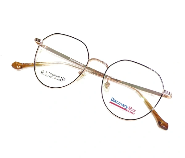 Discovery Metal Full Rim MDN-7737 - GOLDEN/BLACK