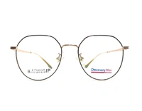 Discovery Metal Full Rim MDN-7737 - GOLDEN/BLACK