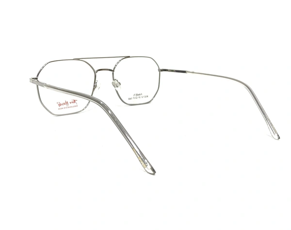TOM HARDY FULL RIM METAL MDN-93210 - SILVER/BLUE