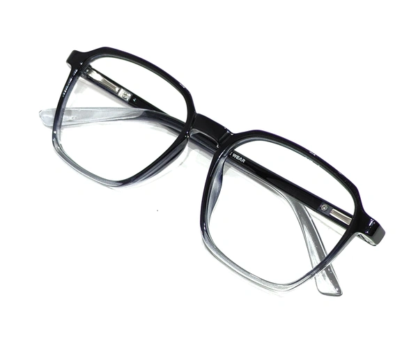 U Eyewear Full Rim Flexible Frame MDN-2013 - BLACK/GREY