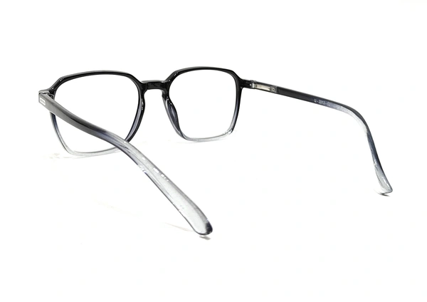 U Eyewear Full Rim Flexible Frame MDN-2013 - BLACK/GREY