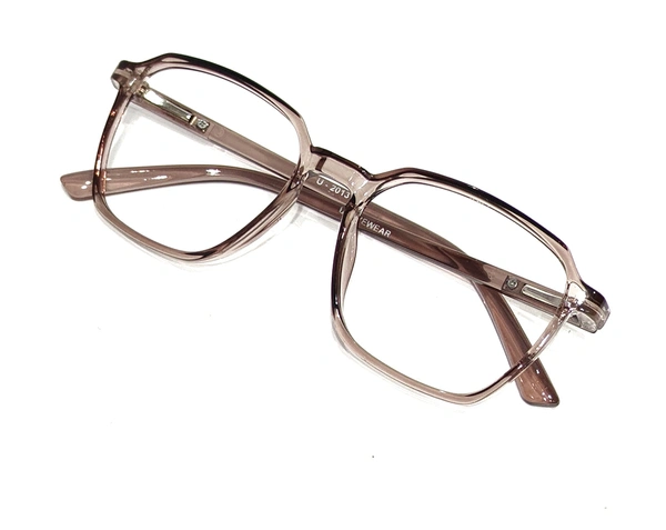 U Eyewear Full Rim Flexible Frame MDN-2013 - LIGHT BROWN