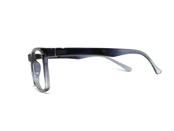 U Eyewear Full Rim Flexible Frame MDN-846 - BLACK/BLUE