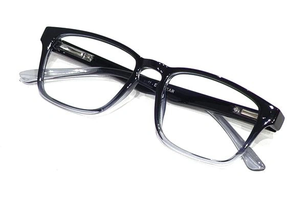 U Eyewear Full Rim Flexible Frame MDN-829 - BLACK/GREY