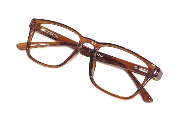 U Eyewear Full Rim Flexible Frame MDN-829 - BROWN