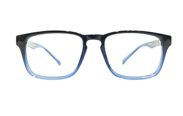 U Eyewear Full Rim Flexible Frame MDN-829 - BLACK/BLUE