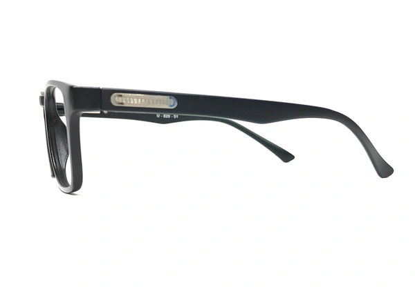 U Eyewear Full Rim Flexible Frame MDN-829 - MATTE BLACK