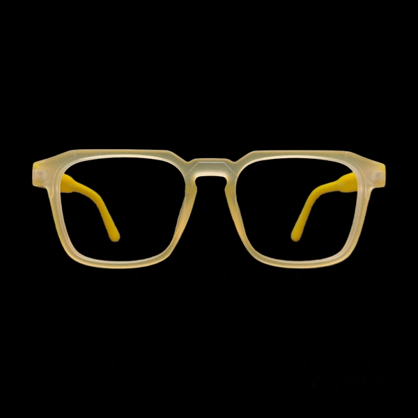 GLEB TR-90 Full Rim Eyewear MDN-6603 - MATTE YELLOW