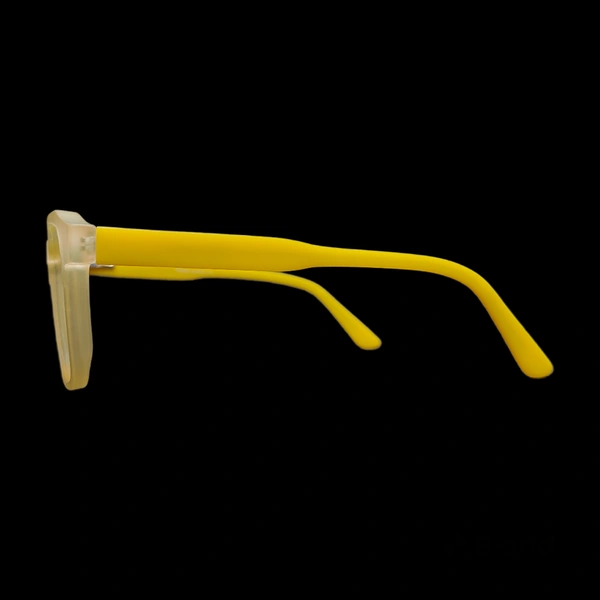 GLEB TR-90 Full Rim Eyewear MDN-6603 - MATTE YELLOW