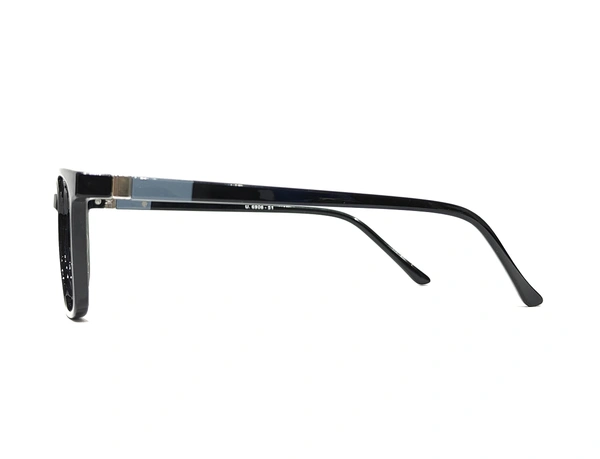U Eyewear Full Rim Flexible Frame MDN-6906 - SHINE BLACK