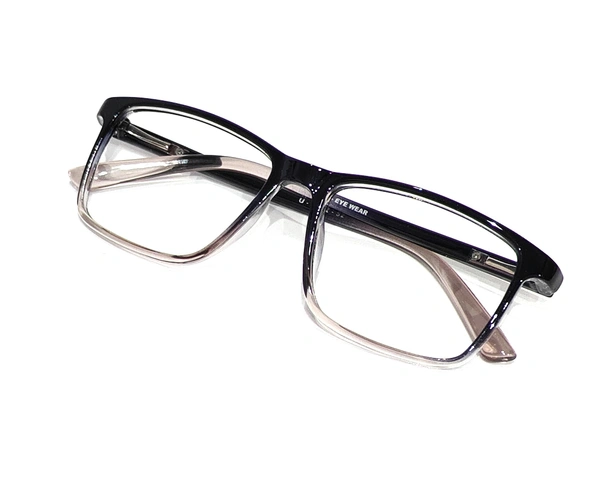 U Eyewear Full Rim Flexible Frame MDN-2032 - BLACK BROWN