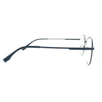 CLIP ON Metal Eyewear Full Rim Light weight Frame MDN-99014 - Gray