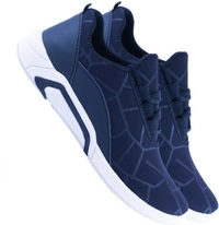 Mens Running Shoes Pack Of 02 Combo  - Blue,Yellow, 8