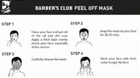 Barbers Charcoal Mask