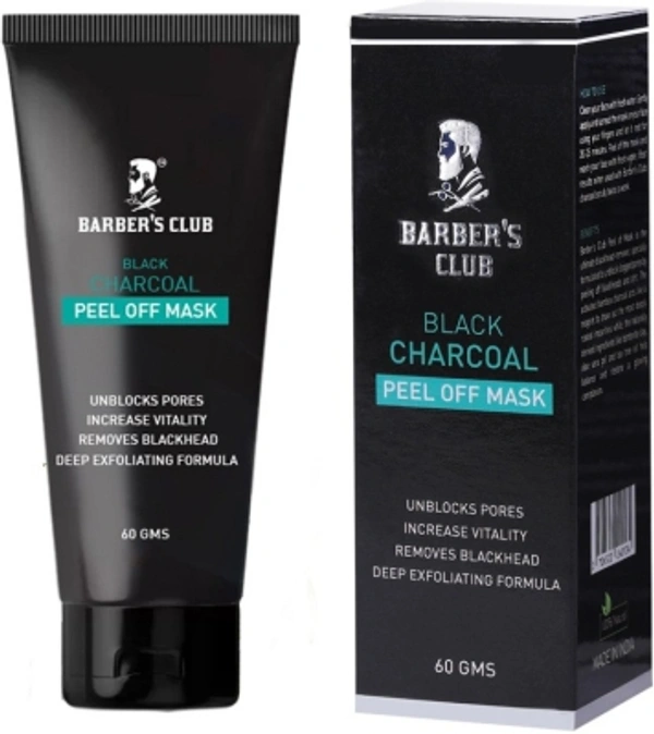 Barbers Charcoal Mask