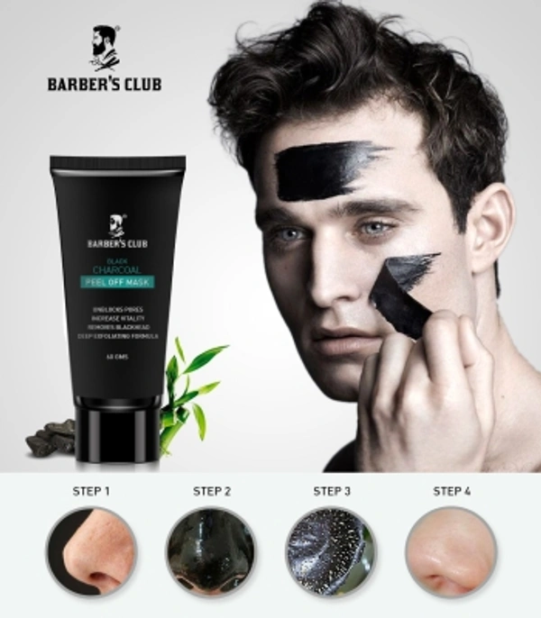 Barbers Charcoal Mask