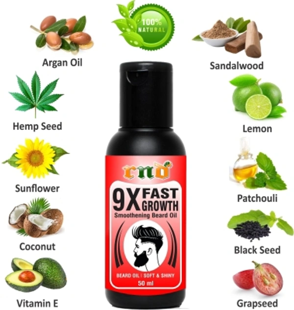 Beard Oil 100% Natural Beard Oil Pack Of 3 - 150ML
