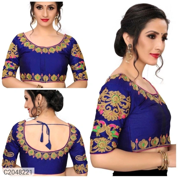 Women's Wear Design Blouse  - BLUE