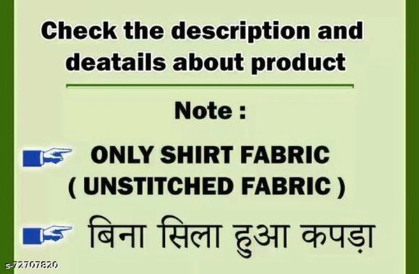 Couple Printed Shirt Fabric - White, 2.25m