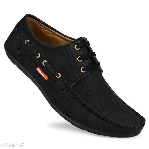 Men's Casual Shoes - Black, 10