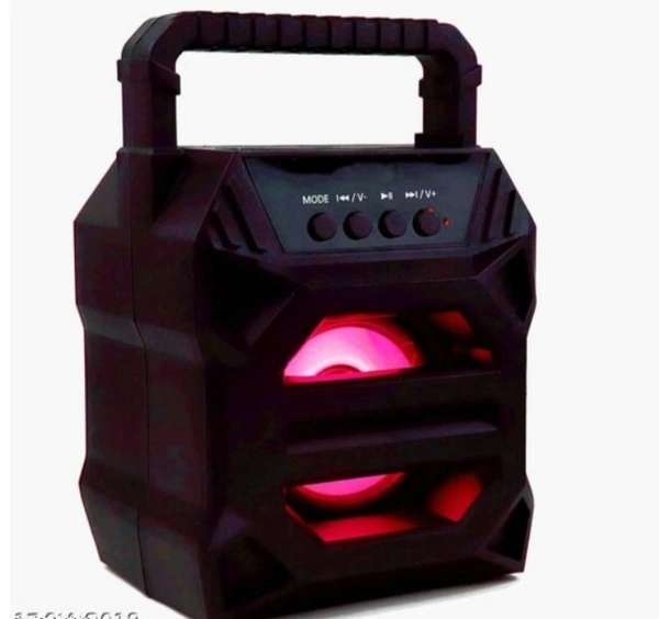 WS-02|3D sound|Portable Column Bluetooth - Free Size (Length Size : 10 cm, Width Size: 10 cm