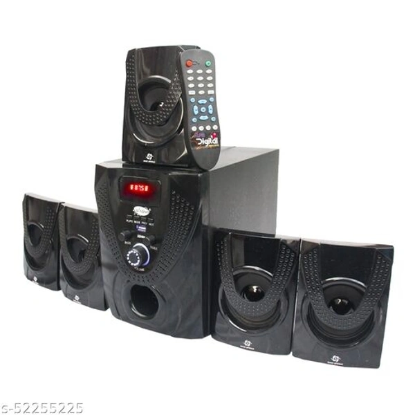 5.1 home theater newProduct Name : Fancy cool productMaterial : ABS PlasticType : WirelessCompatibility : All Mobile Devices - Free Size (Length Size : 24 cm, Width Size: 34 cm)Country of Origin : India