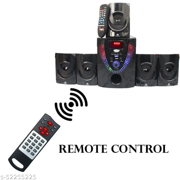 5.1 home theater newProduct Name : Fancy cool productMaterial : ABS PlasticType : WirelessCompatibility : All Mobile Devices - Free Size (Length Size : 24 cm, Width Size: 34 cm)Country of Origin : India