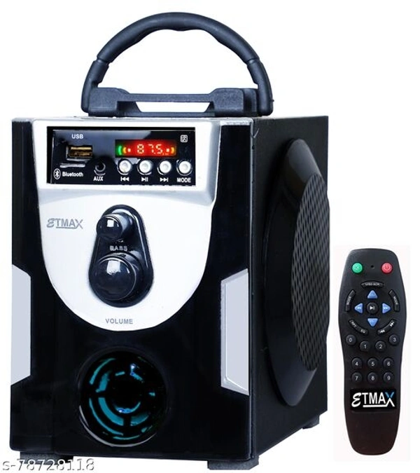 etmax NANO STYLE 30W ET-1515 Bluetooth - Free Size (Length Size : 16 cm, Width Size: 20 cm)