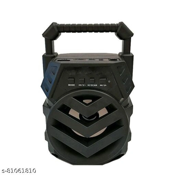 Home Theatre PORTABLE HANDY SPEAKER Wireless Bluetooth Speaker with Super Bass HD Sound | Built in Mic | SD Card | AUX | USB Supported Compatible for All Devices - free Size 