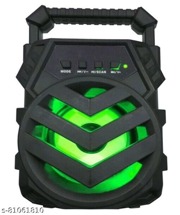 Home Theatre PORTABLE HANDY SPEAKER Wireless Bluetooth Speaker with Super Bass HD Sound | Built in Mic | SD Card | AUX | USB Supported Compatible for All Devices - free Size 