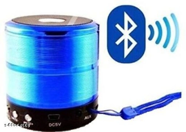 FUTURESTARRKK WS-887 Mini Home Theatre 10 watt Bluetooth Speaker |Extra Baas Stereo Sound Quality | AUX Supported| Wireless Speaker| Long Hour Battery Life - Free Size (Length Size : 10 cm, Width Size: 10 cm)