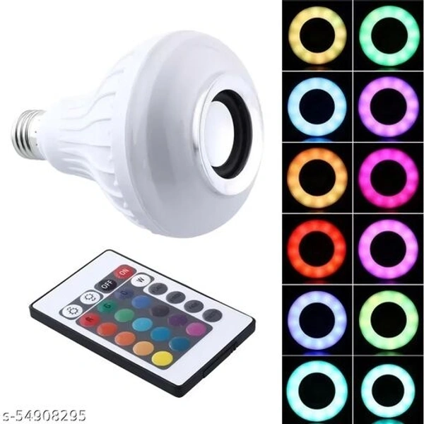 bluetooth Bulb speaker| Disco Ball|Bluetooth Home Theatre with Remote Control 3 W Bluetooth Speaker - free size