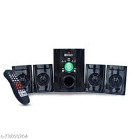 WEBOOT 11.3" inch Multimedia Speaker System 9800W P.M.P.O with USB, FM, Bluetooth, Remote Control (4.1 Channel) 70 W Bluetooth Home Theatre - free Size 