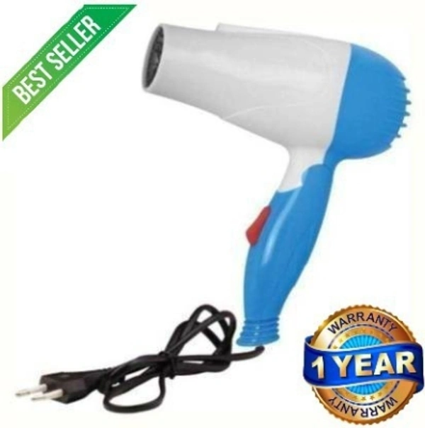 Nova S2S 1290_blue_1_Nr Hair Dryer Hair Dryer - Blue + White