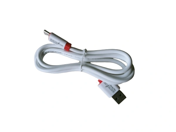 Electro⚡line Data Cable USB C-Type - White, 1 Miter