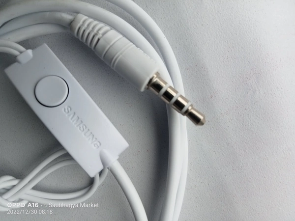 Samsung Wired Earphones Pack Of 3 - White, 1 Miter