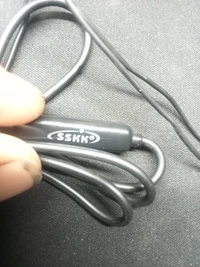 SSKK S K 27 Stereo Earphone - Black, 1 Miter