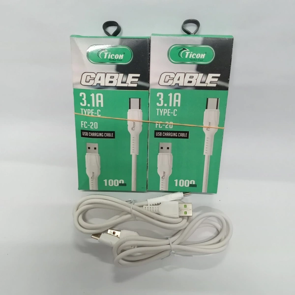 TICON Fast Data Charging Cable 3.1 - Type C 