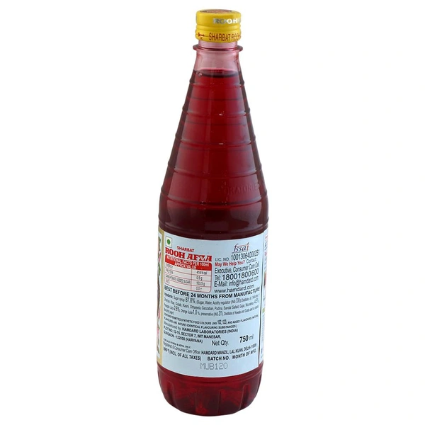Hamdard Roohafza Sharbat - 750 ML
