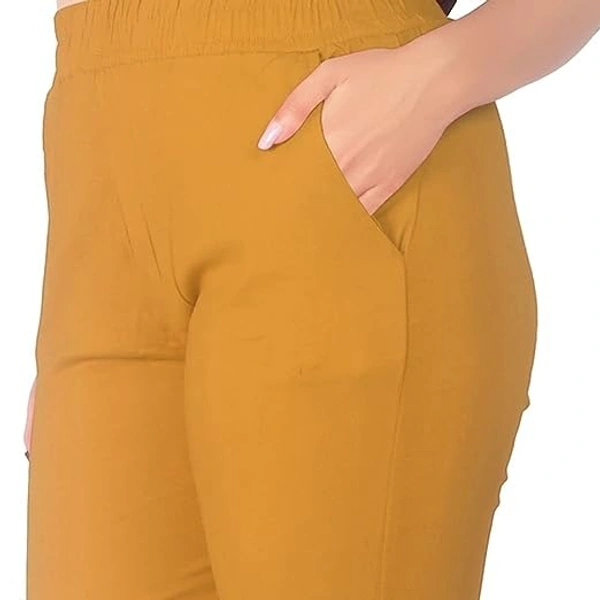 Cotton Slub Pant  - Normal, Black, 6
