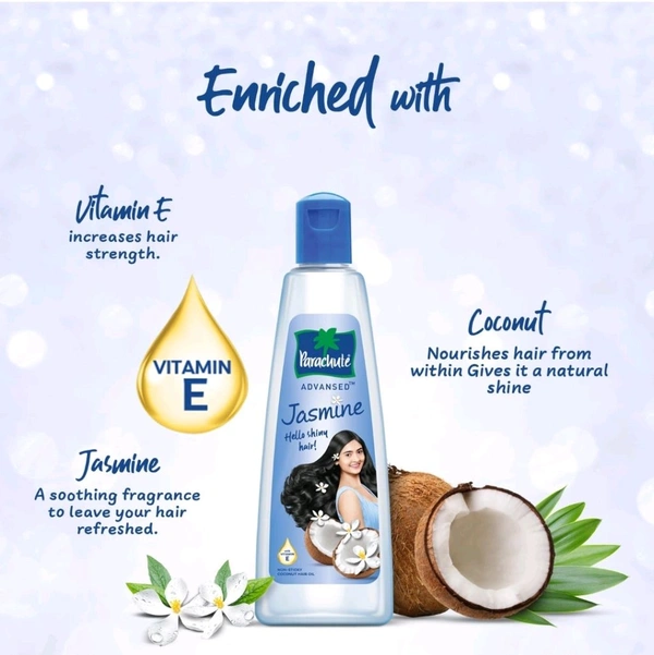 Parachute Advanced Jasmine Coconut Hair Oil - 190ml