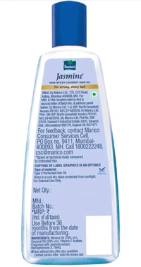 Parachute Advanced Jasmine Coconut Hair Oil - 190ml